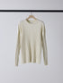 【 予約:2月上旬 】RIB KNIT LONG TEE /Y261-91014